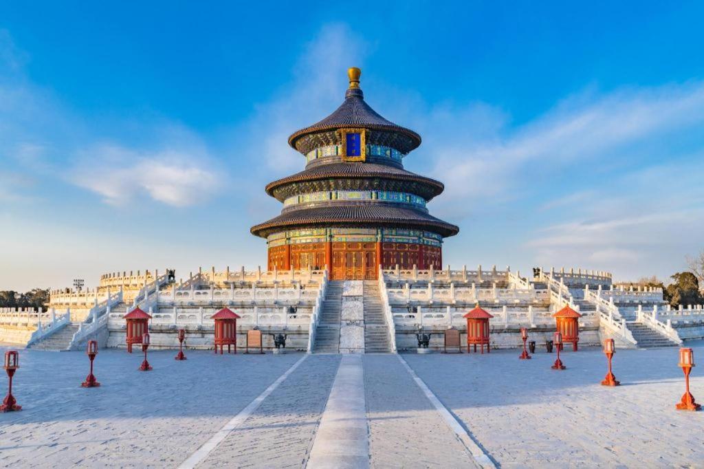 Yitingzhenshe Hotel Beijing Qianmen מראה חיצוני תמונה