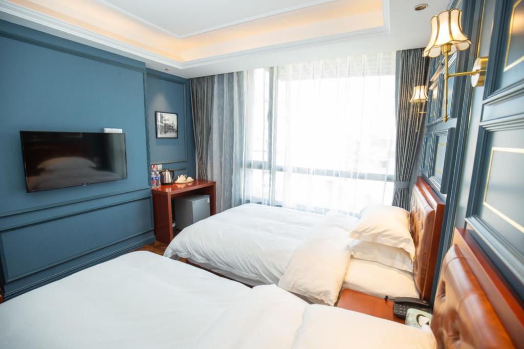 Yitingzhenshe Hotel Beijing Qianmen מראה חיצוני תמונה